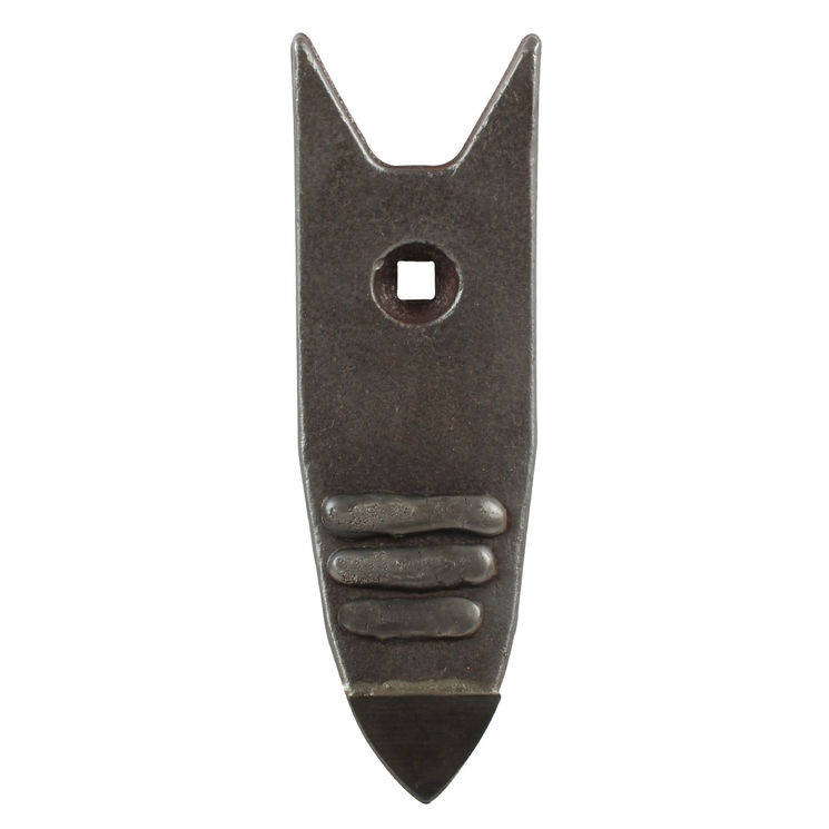 Pointe avec plaquette carbure et rechargement, pour Déchaumeur à dents, Cultivateur, KOCKERLING, 80x20 mm, 506064, Pièce Interchangeable