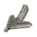 Soc patte d´oie carbure, 190X6 mm, 504032 - 504027, trou de 10 mm, Kockerling Allrounder, pièce interchangeable