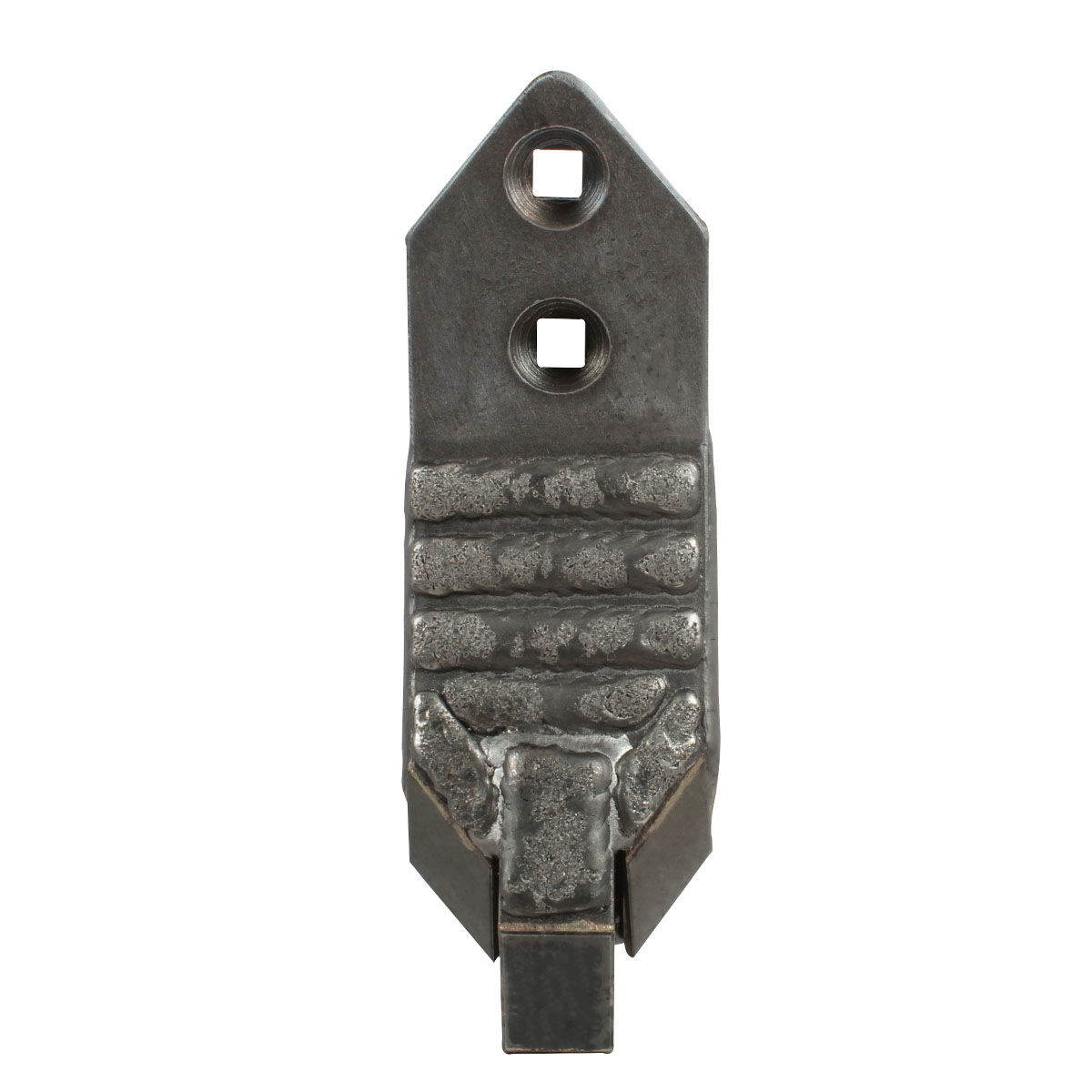 Pointe en V avec plaquette carbure, pour déchaumeur à dents, cultivateur, KUHN, 80x20 mm, H2212540, 2217920, pièce interchangeable