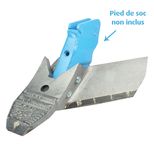 Pack pointe carbure K12P + 2 ailerons carbure KF30 + boulonnerie pour déchaumeur à dents LEMKEN KARAT, pièces interchangeables