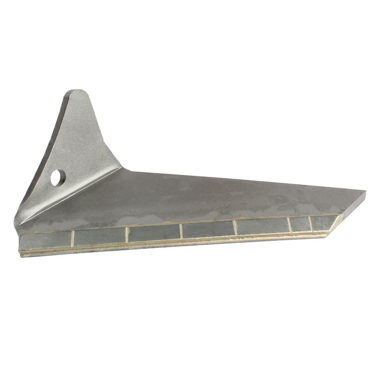 Aileron carbure long 280x12, pour Déchaumeur à dents, Cultivateur POTTINGER Synkro, 9762500202, gauche, pièce interchangeable