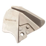 Pointe de soc type Rotec avec plaquettes carbure pour semoir AMAZONE, 955995 - 974401, gauche, pièce interchangeable