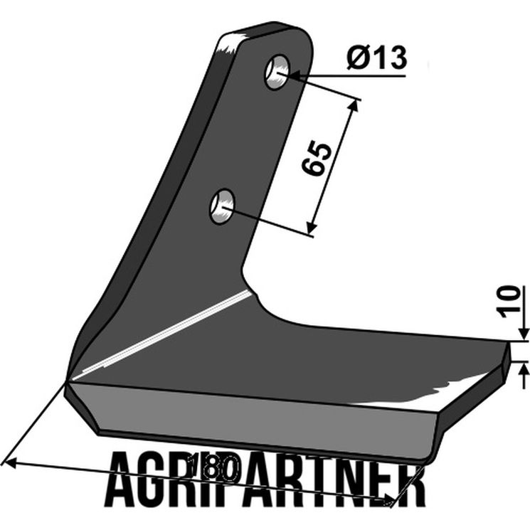 Aileron gauche C-MIX 350mm pour Déchaumeur à dents, Cultivateur AMAZONE Cenius, 78708678, pièce interchangeable