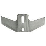 Aileron pour vibroculteur Kongskilde, 308x8 mm, entraxe 45/75 mm, pièce interchangeable