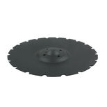 Disque crénelé 430x5 mm, 4 trous, pour déchaumeur à disques VADERSTAD Carrier, 433779 - 459608, pièce interchangeable