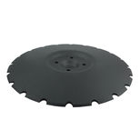 Disque crénelé 430x5 mm, 4 trous, pour déchaumeur à disques VADERSTAD Carrier, 433779 - 459608, pièce interchangeable