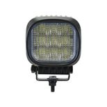 Phare de travail carré LED, pour tracteur UNIVERSEL, 90W, 15300 lumens