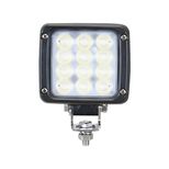 Phare de travail carré LED, pour tracteur UNIVERSEL, 96W, 9600 lumens