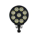 Phare de travail rond LED, pour tracteur UNIVERSEL, 63W, 10260 lumens