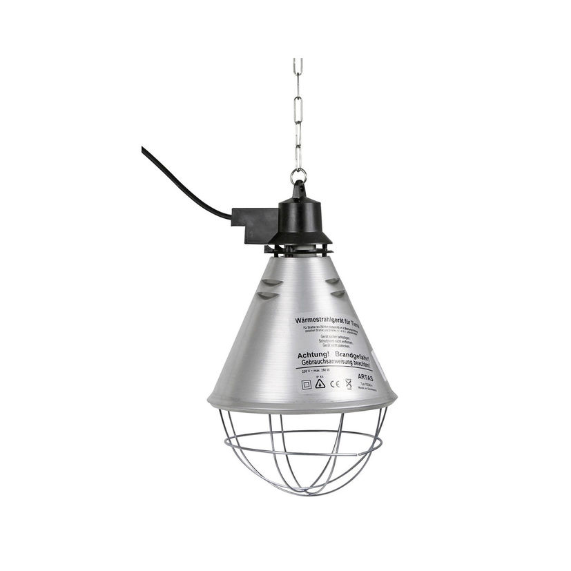 Protecteur de lampe chauffante infrarouge 175W avec 5 mètres de câble, sans ampoule