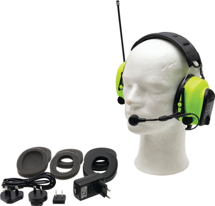 Casque antibruit WS™ LiteCom PRO III GB, 446 MHz PMR, analogique/numérique avec serre-tête, PELTOR