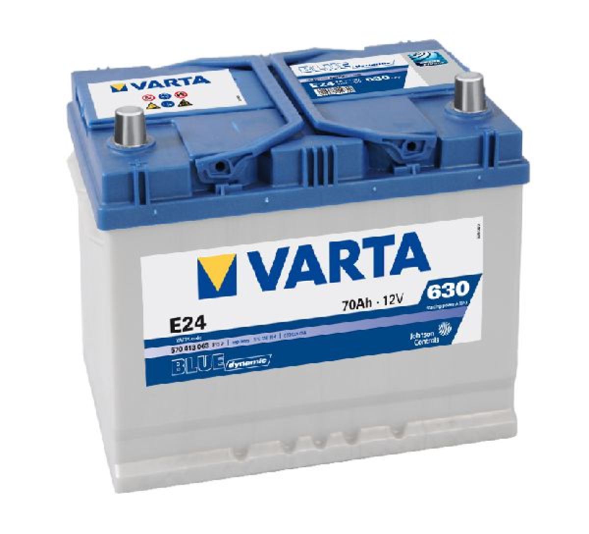5704130633132 VARTA E24 BLUE dynamic E24 Batterie 12V 70Ah 630A B01  Batterie au plomb
