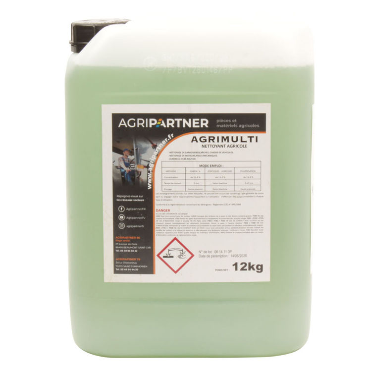 Bidon de nettoyage agricole, multi-usages, 12 kg - 30 kg, AGRIMULTI