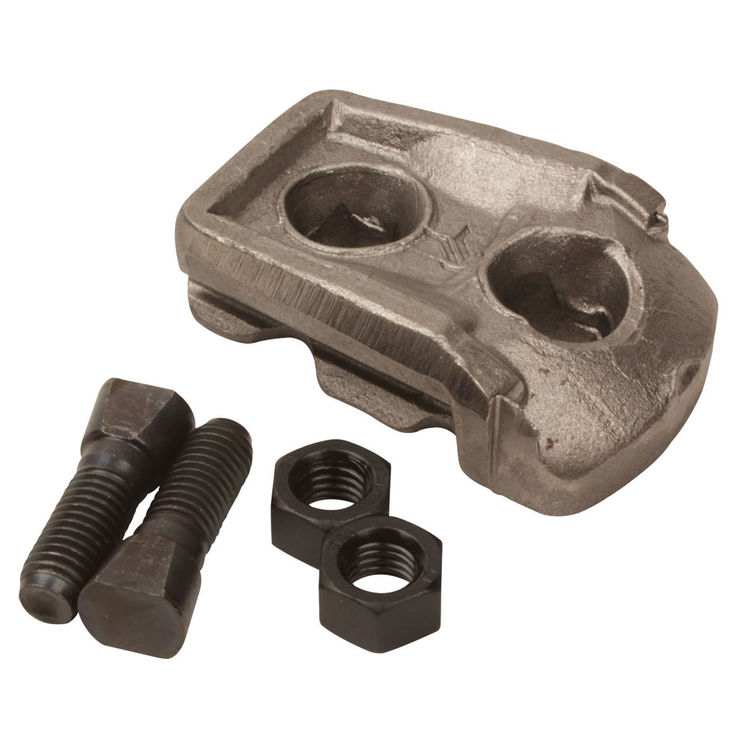 Support Knock-On + boulons, pour charrue KVERNELAND, A133016332, pièce origine