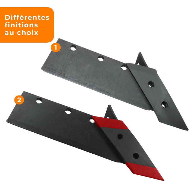 Pack labour 5+5 socs 14” + 5+5 pointes pour charrue NAUD