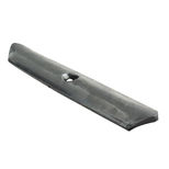 Soc de vibroculteur, 40X6 mm pour dent droite, universel, longueur 210 mm, pièce interchangeable, réversible