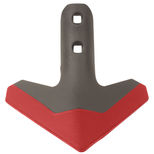 Soc triangulaire 200x6 mm pour Kockerling Allrounder, 504032, revêtement carbure 1 face, pièce interchangeable