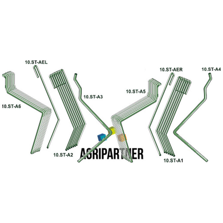 Kit flexidoigt n° II, 3822300, pour semoir Amazone 4 mètres, pièce interchangeable