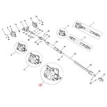 Boîtier renvoie d'angle B01040503 pour semoir OZDOKEN