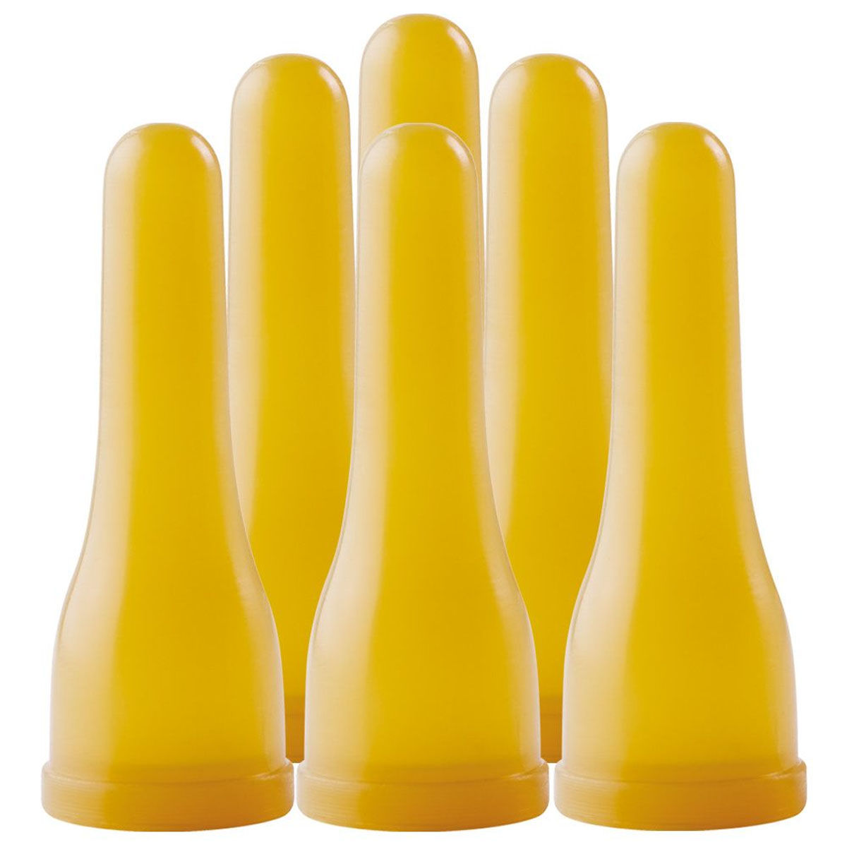 Lot de 6 tétines caoutchouc naturel souple pour bouteille agneaux, TÉTIBLUE