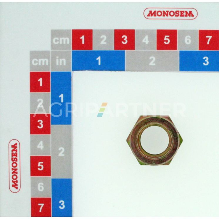 Écrou jauge s 0720 , pour semoir MONOSEM, 10073066 - 7175-DA - 7175.DA - 7175DA, pièce origine