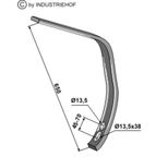 Lame inférieure pour cultivateur KOCKERLING, 50x26x650 mm, 506211, pièce interchangeable