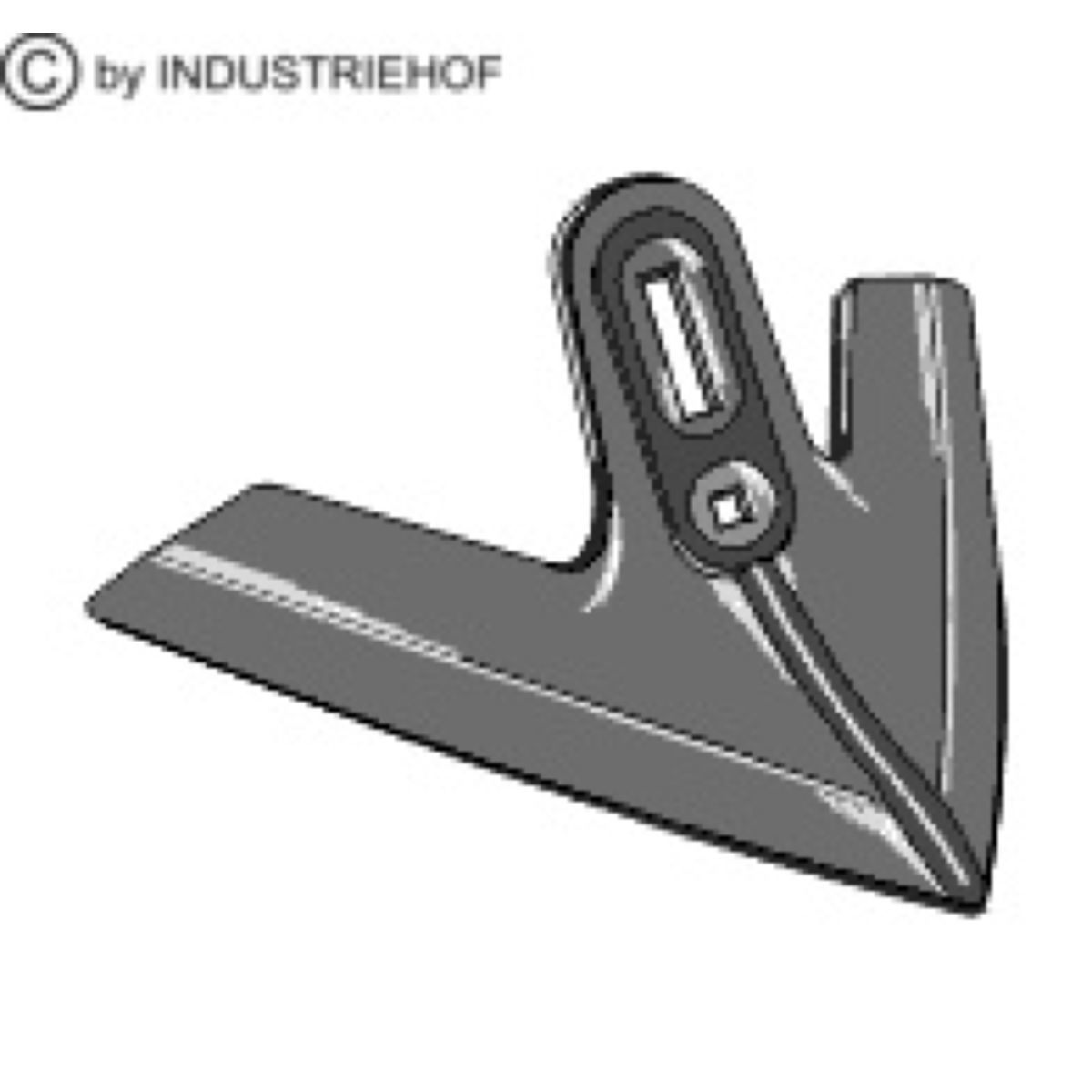 Soc triangulaire 506013, abaissé ouvragé pour Kockerling Vario, pièce interchangeable