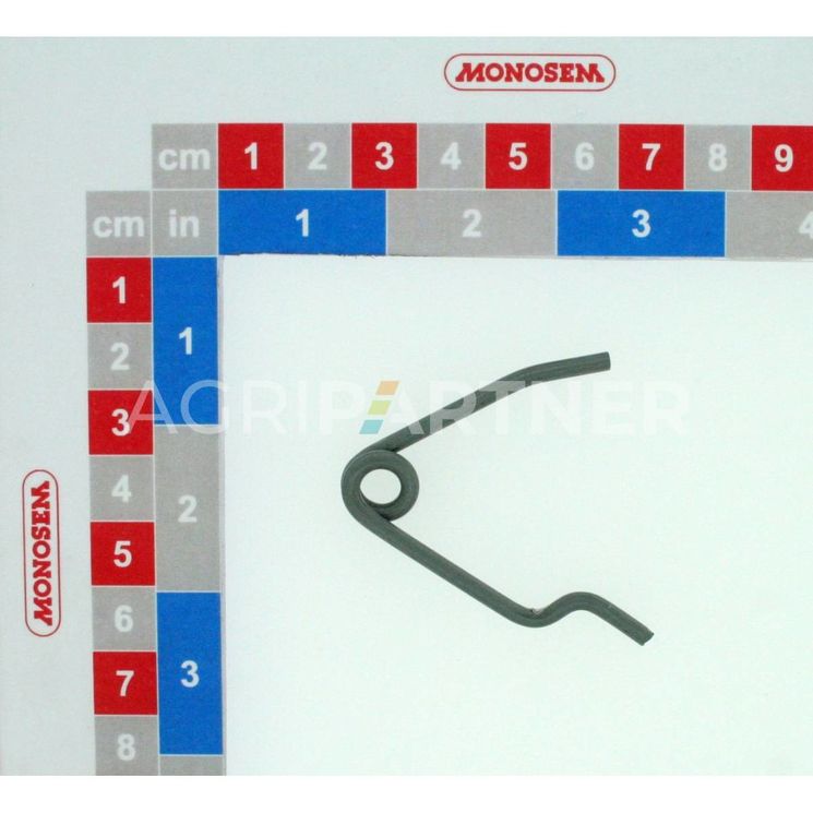 Ressort de trappe ng+3 s 1439, pour semoir MONOSEM, 10153086, pièce origine