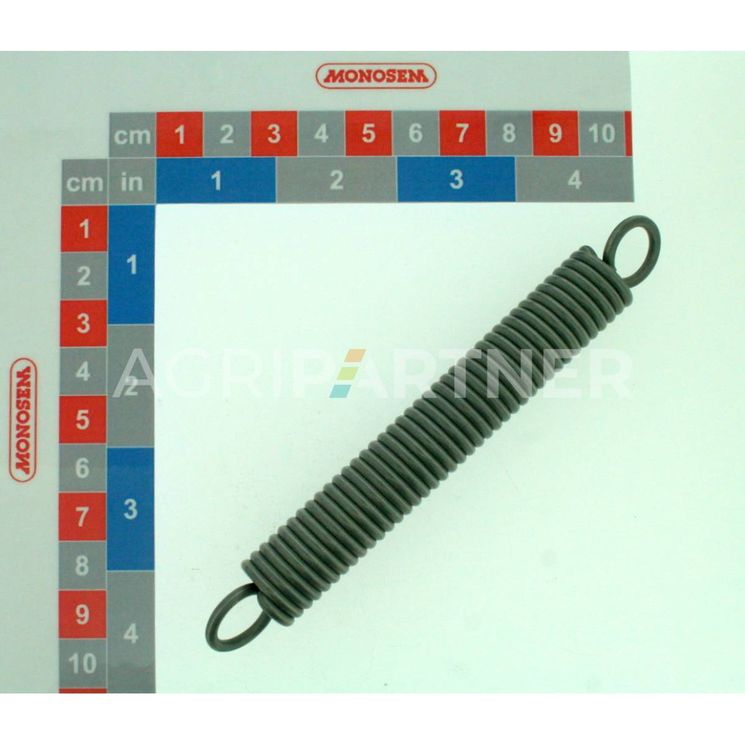 Ressort de traction, nombre de spire 40, pour semoir RIBOULEAU MONOSEM, 10156005 - 9613, pièce origine