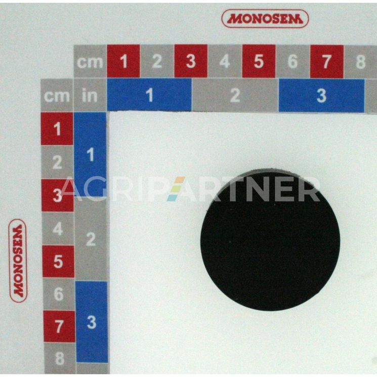 Bouchone goulotte pour turbine Ø 33mm, semoir RIBOULEAU MONOSEM, 10200001 - 4422, pièce origine