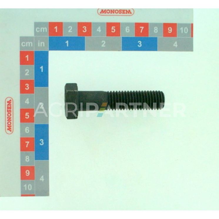 Corps de boulon h 14 x 60 (8.8), pour bineuse MONOSEM, 10512083, pièce origine