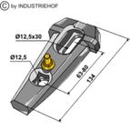 Adaptateur BOURGAULT complet, série 200, 200-QCA-5020, pièce origine