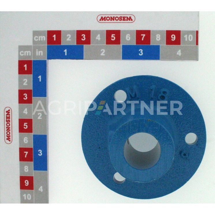 Moyeu de disque m 18 usine, pour bineuse MONOSEM, 20007480 - 11208, pièce origine