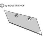 Soc de rasette pour charrue overum, 91801, droite, pièce interchangeable