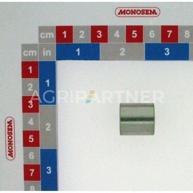 Entretoise 1526 zn blanc 200HBS sans chrome VI, pour semoir MONOSEM, 40090110 - 6709 - 7067, pièce origine