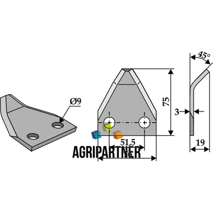 Couteau de mélangeuse STRAUTMANN, MARMIX, 60644506, pièce interchangeable