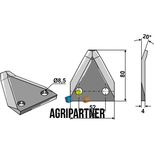 Couteau de mélangeuse MAYER, SILOKING, 1050317A, KDM1050317A, 1050255, pièce interchangeable