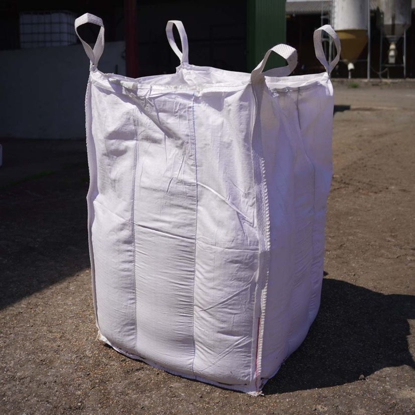 Sac Big Bag Q BAG, type 1 m³ avec goulotte de vidange, capacité 1000 Kg "Le Cubique"