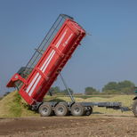 Benne monocoque HMB, 14T à 24T, essieux boggie ou tridem, HERCULANO