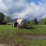 Tonne à lisier galvanisée type CH, 6 000 à 20 000 L, 1 à 3 essieux, HERCULANO