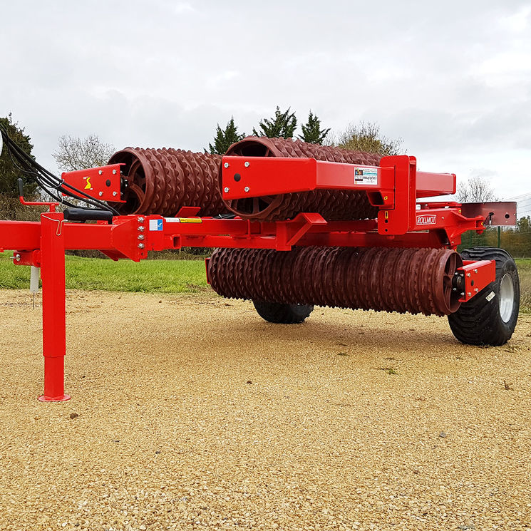 Rouleau QUIVOGNE ROLLMOT, de 5.30M à 10.30M, cambridge ondulé Ø 530mm, QUIVOGNE