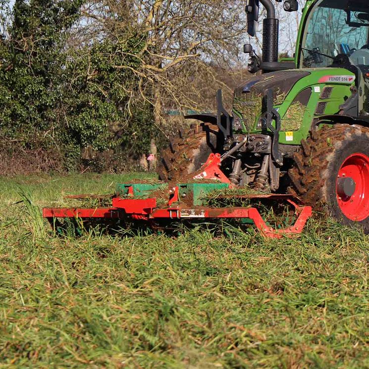 Rouleau FACA, pour la destruction de couverts végétaux FRONT CUTTER, 3,00 mètres, AGRO-MASZ