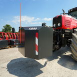 Masse tracteur à remplir de béton, poids remplie 450 à 1200Kg