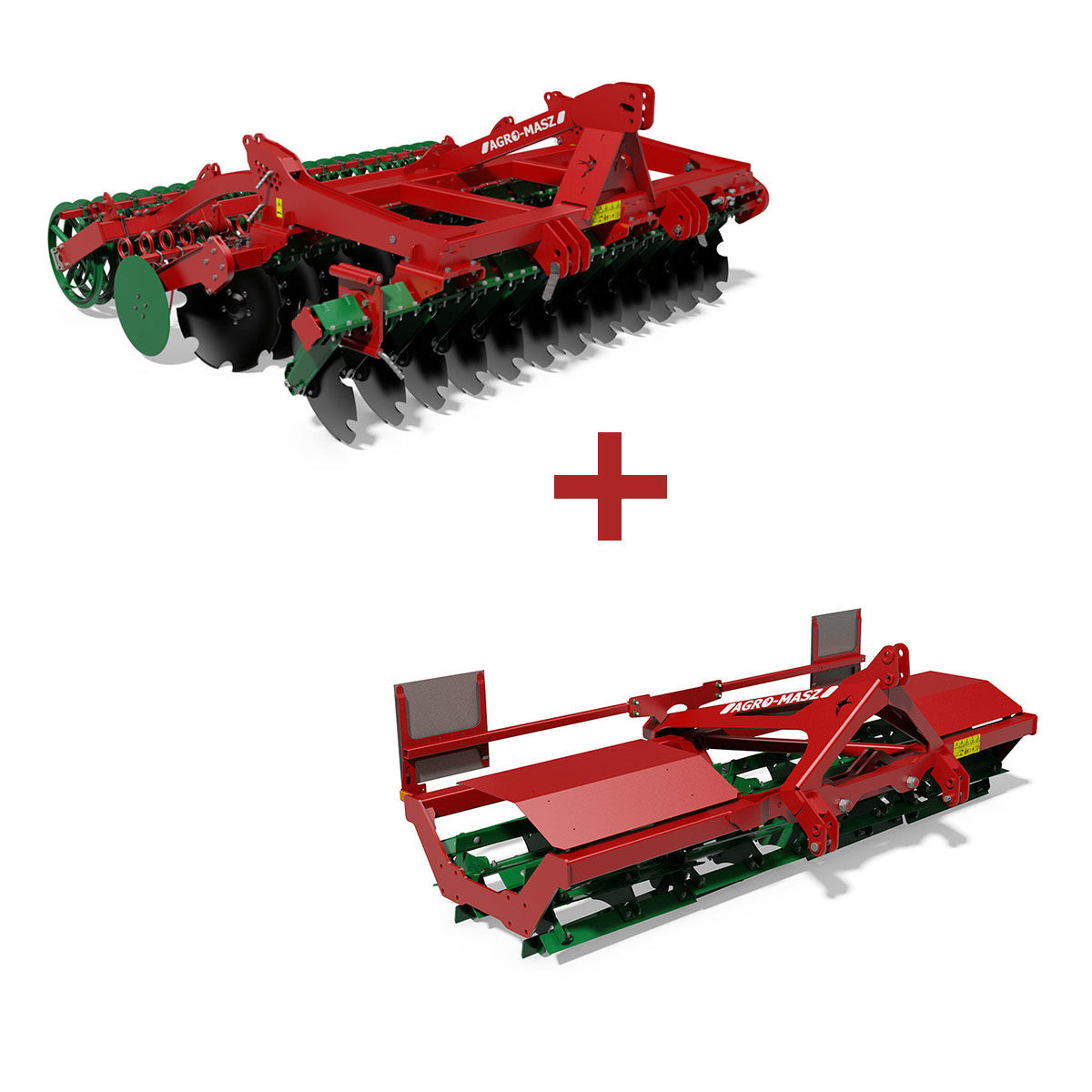 Combiné destructor BTC30 + FACA 3.0M, AGRO-MASZ