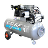 Compresseur mobile 200 litres 230V, 18,6m³/h bi-cylindre, 3CV monophasé, TRE2220030MG, PRODIF EXPERT