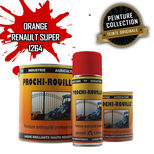 Peinture agricole collection PROCHI-ROUILLE, orange, 1264, RENAULT SUPER 6