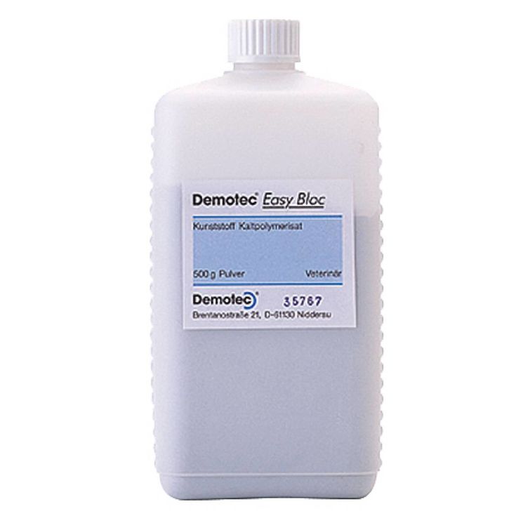 Poudre 500 g s'adapte sur n'importe quelle forme d'onglon, DEMOTEC Easy Bloc