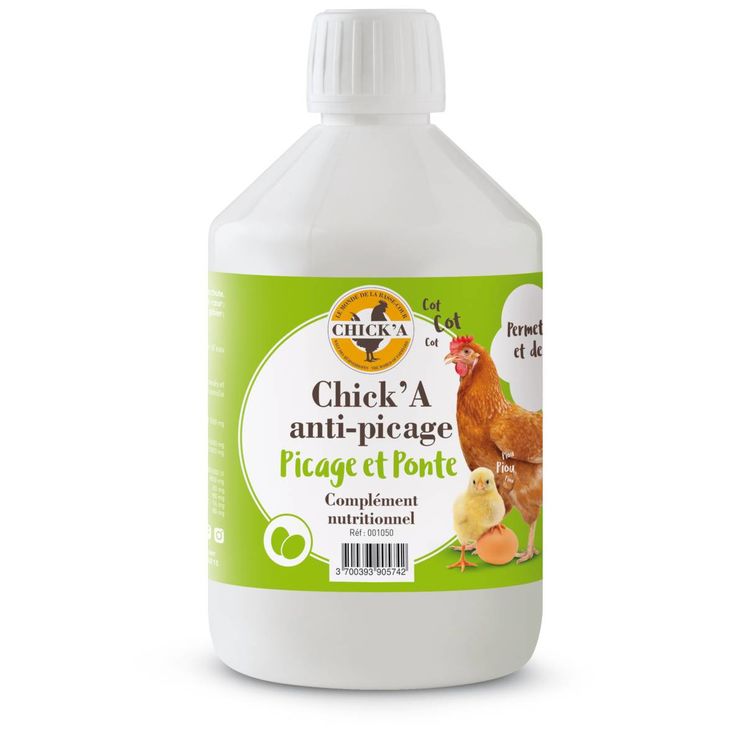 Aliment diététique complémentaire 500 ml Anti-PICAGE, CHICK'A