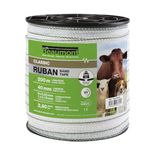 Ruban blanc et vert 200m x 40mm, BEAUMONT Classic