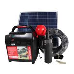 Kit complet pour pompe de prairie avec panneau solaire 60W, HORIZONT